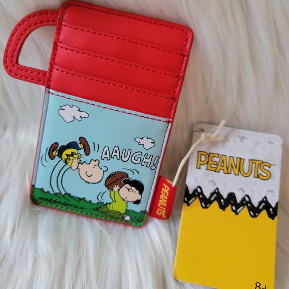 Peanuts Bags Peanuts Charlie Brown Snoopy Card Holder Poshmark